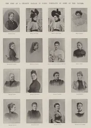 Pożar na bazarze charytatywnym w Paryżu, portrety niektórych ofiar