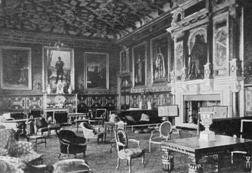 The James I Drawing Room, Hatfield House, opublikowane w The Graphic, 19 lipca 1902