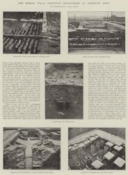 Niedawno odkryta willa rzymska w Darenth, Kent