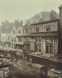 Turks Head, Aldgate, Londyn, 1883