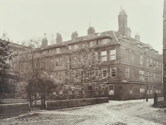Widok Clifford Inn, City of London, 1885