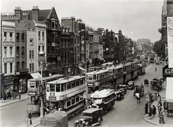 Whitechapel High Street, Londyn, ok. 1930