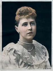 Portret Marie z Rumunii (Marie Alexandra Victoria, wcześniej księżna Marie z Edynburga)