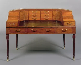 Biurko George III Carlton House, ok. 1800 (drewno)