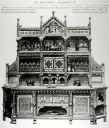 Gotycki „Dressoir” do jadalni