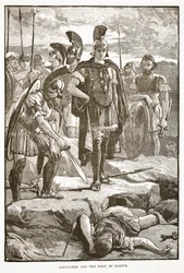 Aleksander i ciało Dariusza