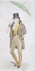 Angielski dandys, ok.1802