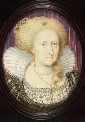 Anna z Danii (akwarela na welinie)
