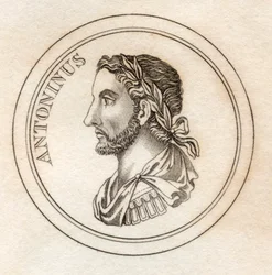 Antoninus Pius, ze „Słownika historycznego Krabba”, opublikowanego w 1825 r.