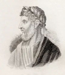 Apoloniusz z Tyany, ze „Słownika historycznego krabów”, opublikowanego w 1825 r.