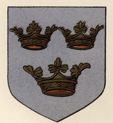 Ramiona noszone przez Wielką Lożę All England, c.1725, z Historii masonerii, tom II, wydanej przez Thomasa C. Jacka, Londyn, 1883