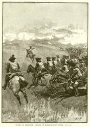 Bitwa pod Blenheim: Szarża konia Marlborough