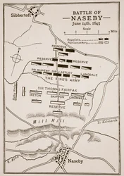 Bitwa pod Naseby, 14 czerwca 1645
