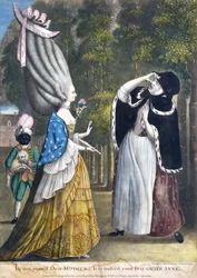 Nie zdziw się Kochana Matko - To rzeczywiście twoja córka Anne, z oryginalnego rysunku autorstwa Grimm, wydrukowanego dla Carington Bowles w Londynie, pub. 1774