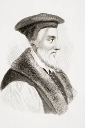 Biskup Hugh Latimer, z "Old England
