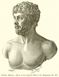 Klodiusz Albinus. (Popiersie Kapitolu, Sala Cesarzy, nr 49)