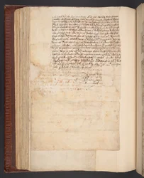 Kopia listu od Lady Elizabeth Compton, późniejszej hrabiny Northampton, do jej męża, Harley MS 7003, f.158v (pióro i tusz na papierze)