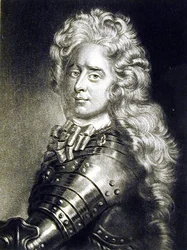 Hrabia Konismark (zm.1686) ilustracja z Portretów postaci sławnych w historii Wielkiej Brytanii, grawerowana przez Richarda Earloma (1743-1822) i Charlesa Turnera (ok.1773-1857) (mezzotinta)