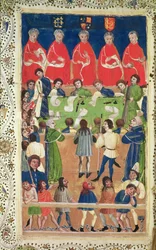 Court of Kings Bench, Westminster Hall, ok. 1460