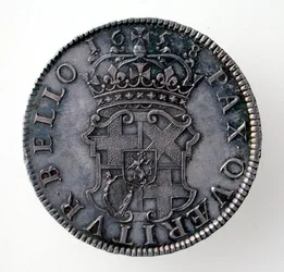 Crown of Oliver Cromwell (1599-1658), London Mint, 1658 (rewers) (srebrny) (awers patrz 168061)