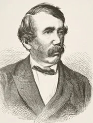 David Livingstone, z „Narodowej i domowej historii Anglii“ Williama Hickmana Smitha Aubreya (1858-1916), wydanej w Londynie, ok. 1890