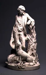 Pasterz Derby, ok. 1795 (porcelana biskwitowa)