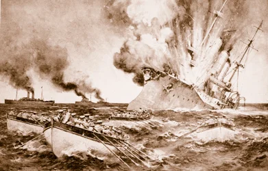 Zniszczenie Drezna u Fernandez 14 marca 1915, 1914-19