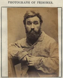 Edward Shevlin, c.1870 (zdjęcie w sepii)