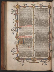 Egerton 617, Biblia Wycliffitów, przed 1397 r. (welin)