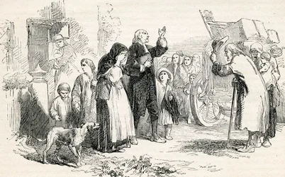 Wyrzucenie nonkonformistów w dzień św. Bartłomieja, XIX w.