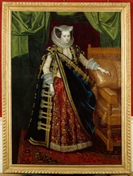 Elizabeth Home, hrabina Suffolk (olej na płótnie (
