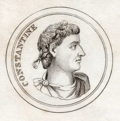 Cesarz Konstantyn, ze „Słownika historycznego Krabba”, opublikowanego w 1825 r.