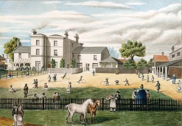 Fairfield House School and Playground (wc na papierze)