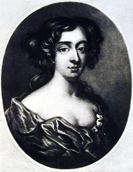 Frances Teresa Stuart (1647-1702) Księżna Richmond, ilustracja z Portretów postaci wybitnych w historii Wielkiej Brytanii, rytowana przez Richarda Earloma (1743-1822) i Charlesa Turnera (ok.1775-1857)