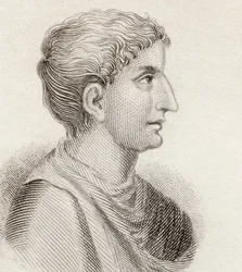 Gaius Salustius Crispus, ze „Słownika historycznego Krabba”, opublikowanego w 1825 r.