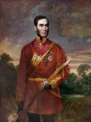 Generał Sir Richard Dacres (olej na płótnie)