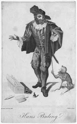 Hans Buling, sztychowany przez G. Walkera (XIX w.) wg rysunku M. Lamona (XIX w.) początek XIX w.