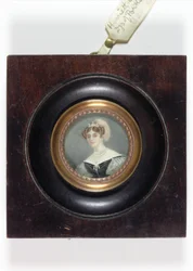 Henrietta Scott, markiza Titchfield, później księżna Portland (emalia)
