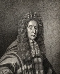 Henry Hare Lord Colerane, sztych. Bocquet, ilustracja z „Katalogu autorów królewskich i szlacheckich, tom V”, wydanego w 1806 r.