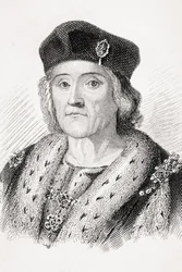 Henryk VII z Anglii, ilustracja z „Starej Anglii Worthies” Lorda Broughama, opublikowana c.1880