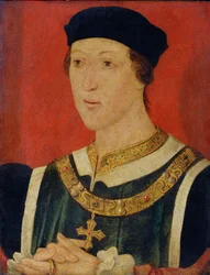 Henryk VI (1421-71) c.1535 (olej na panelu)