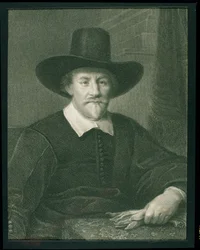 Hugo Grotius (1583-1645) z „Galerii Portretów”, wydanej w 1833 r. (rycina)