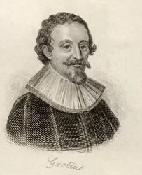 Hugo Grotius, ze „Słownika historycznego Krabba”, opublikowanego w 1825 r.