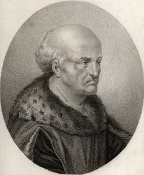 Humphrey, książę Gloucester, grawerowane przez Gerimię, z „Katalogu autorów królewskich i szlacheckich”, wydanego w 1806 r.