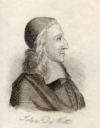 Johan de Witt, ze „Słownika historycznego Krabba”, opublikowanego w 1825 r.