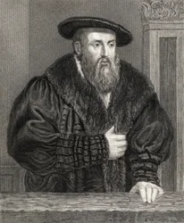 Johannes Kepler (1571-1630) z Galerii Portretów, wydanej w 1833 r.