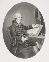 John Hancock, z „Gallery of Historical Portraits”, wydano ok. 1880