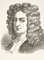 Joseph Addison, z „The National and Domestic History of England” Williama Hickmana Smitha Aubreya (1858-1916) opublikowanego w Londynie ok. 1890 r.
