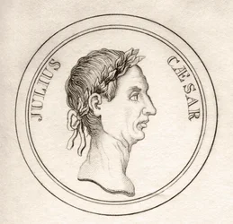Juliusz Cezar, ze „Słownika historycznego Krabba”, opublikowanego w 1825 r.