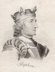 King Stephen, ze „Słownika historycznego Krabba”, opublikowanego w 1825 r.